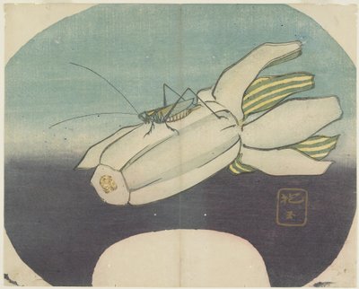 (Cricket auf einem Kürbis), ca. 1830 von Hogyoku